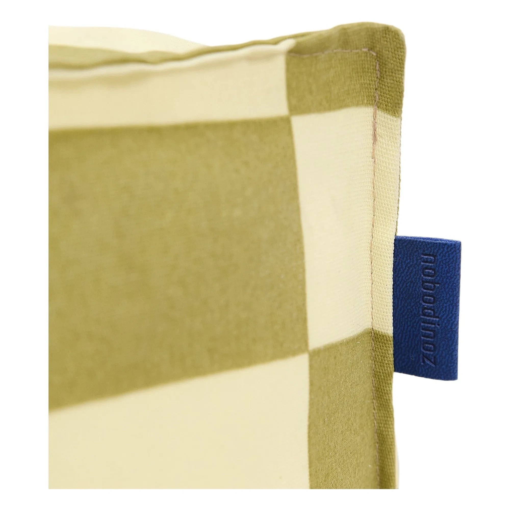Nobodinoz - Matteo Tiles outdoor long pouf | Green