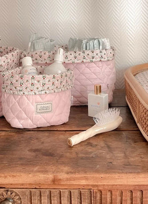 Editions Aimable - Paul Storage Basket | Dragée Pink Gauze