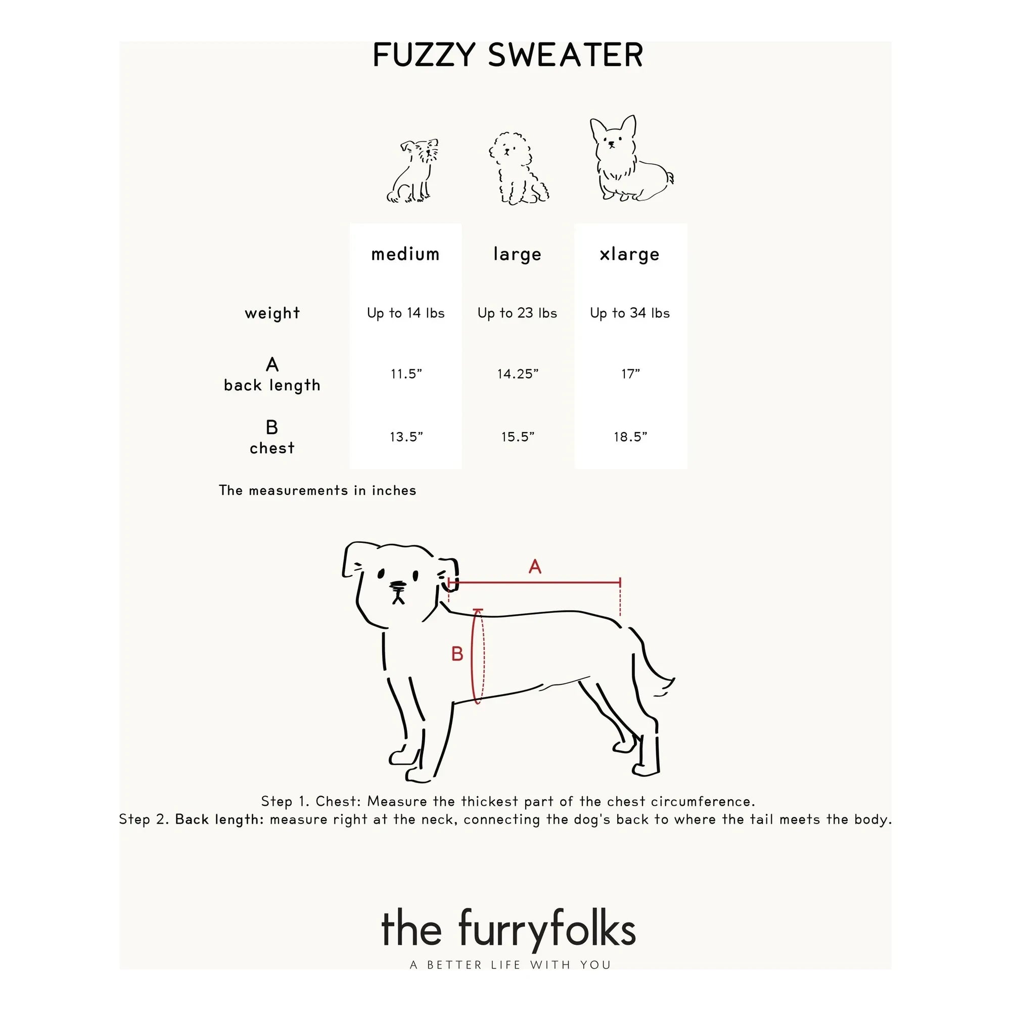The Furry Folks - Pixmond Sweater | Black