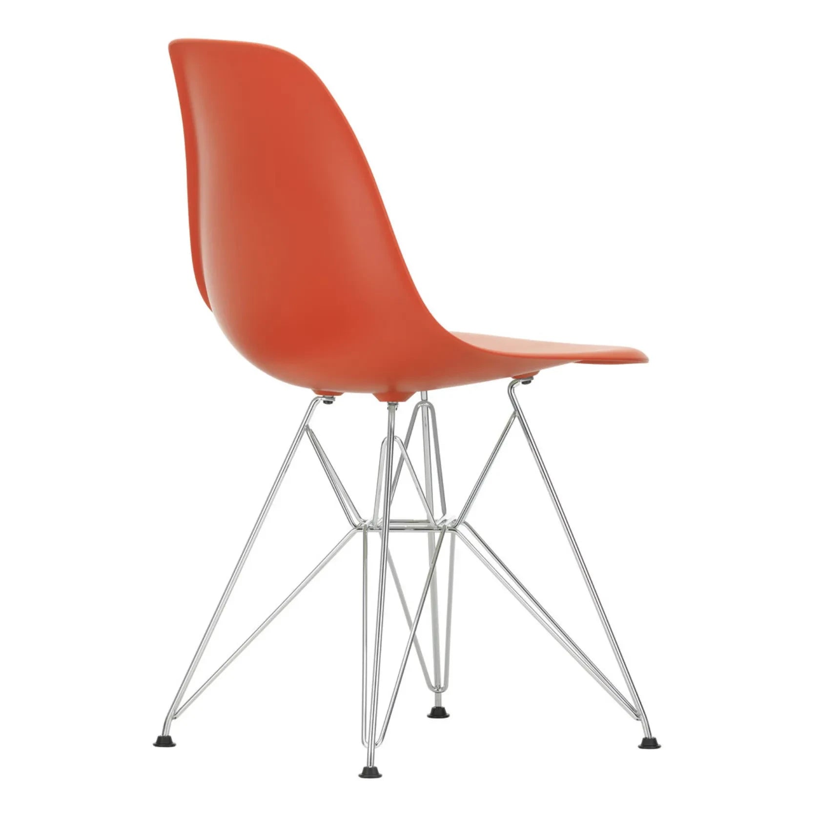 Vitra - DSR Plastic Chair - Chrome Frame - Charles & Ray Eames | Scarlet
