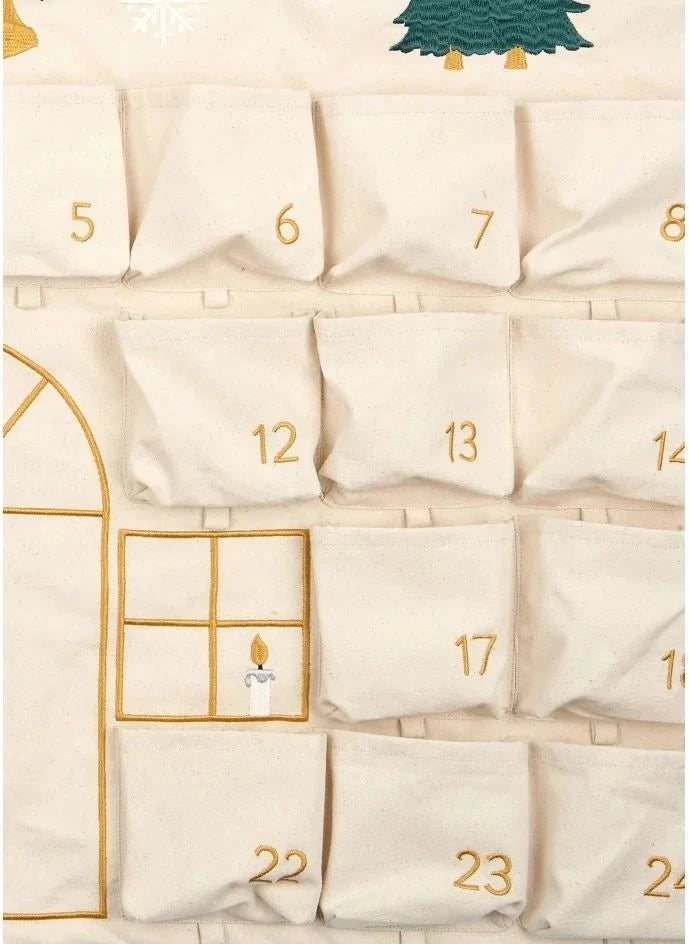 Fabelab - Handmade Advent Calendar | Ecru
