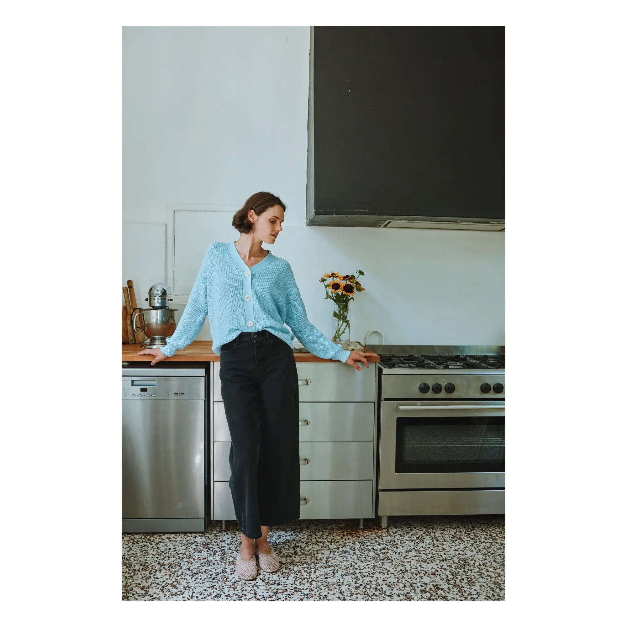Poudre Organic - Bergenie Denim Pants | Black