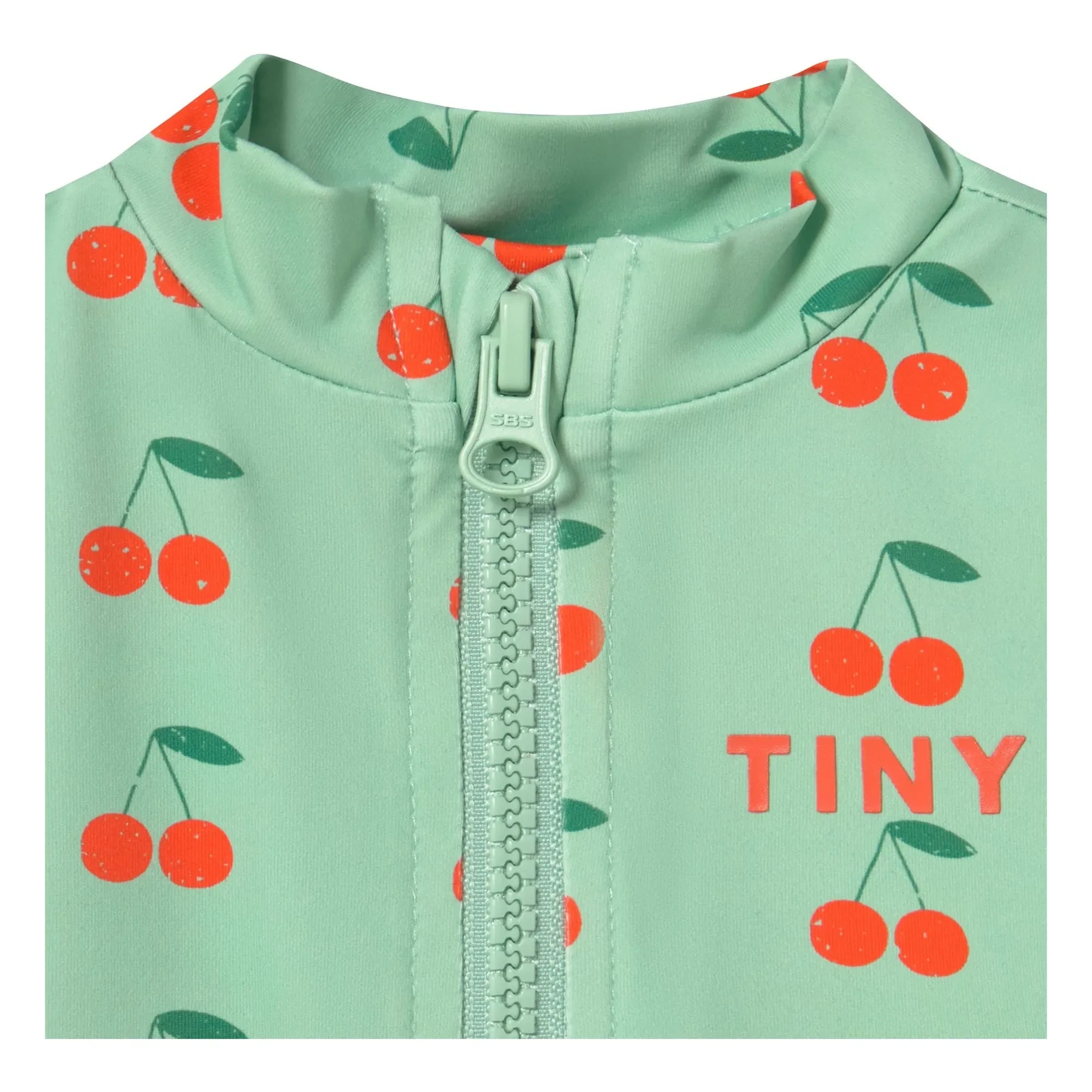 Tinycottons - Cherry Baby UV-Protected Bath T-Shirt | Sea Green