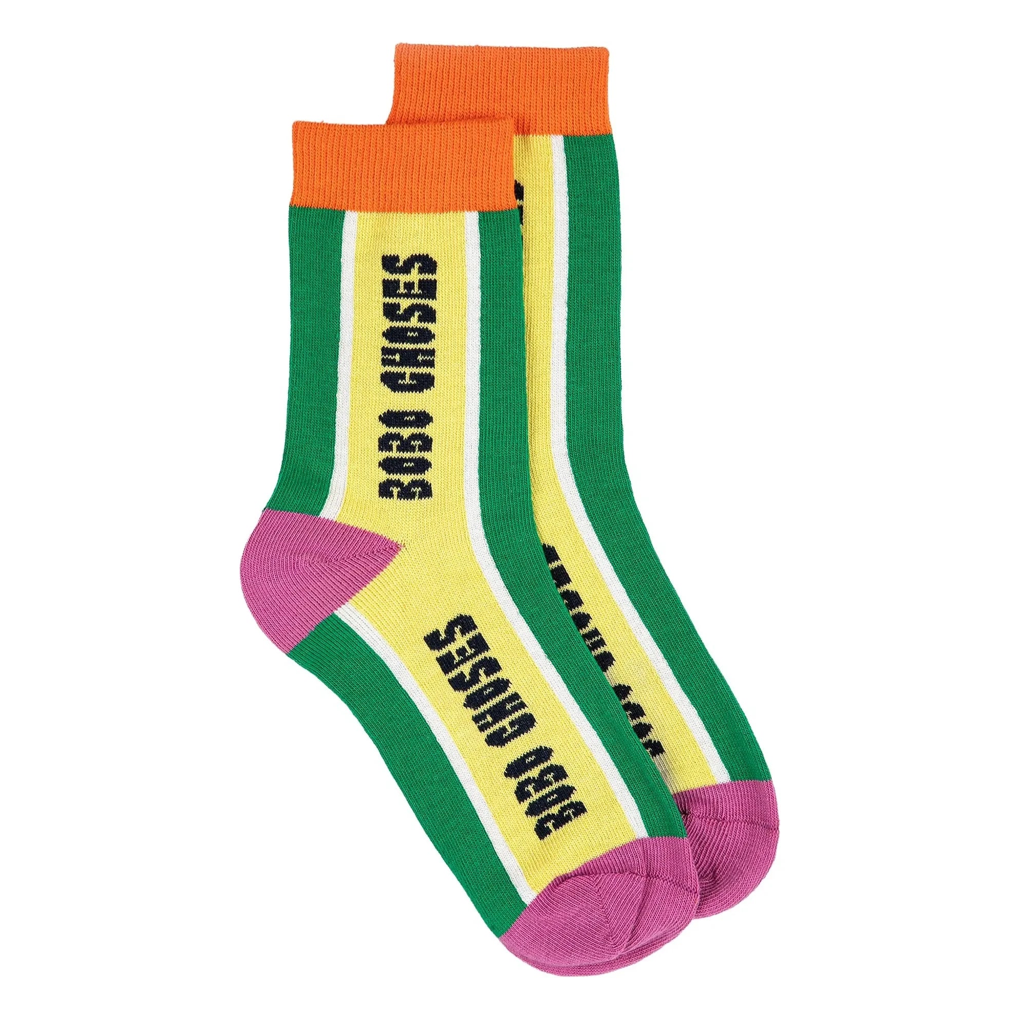 Bobo Choses - Bobo Choses Organic Cotton 2-Pair Sock Set | Orange
