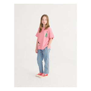 Bobo Choses - Striped Pants | Blue