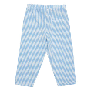Copenhagen Colors - Seersucker trousers | Light blue