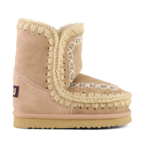 Mou - Eskimo Strass Süet Botlar | Camel