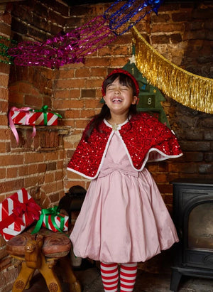 Rockahula Kids - Cape Santa Payetli | Kırmızı