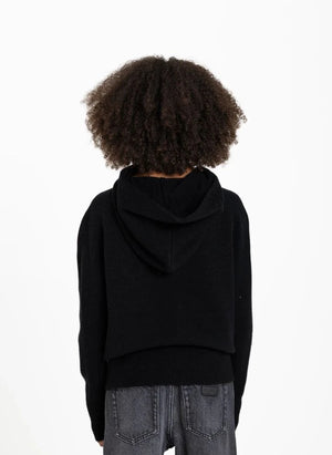 Finger in the nose - Sofia Zoomie Merino Wool Sweater | Black