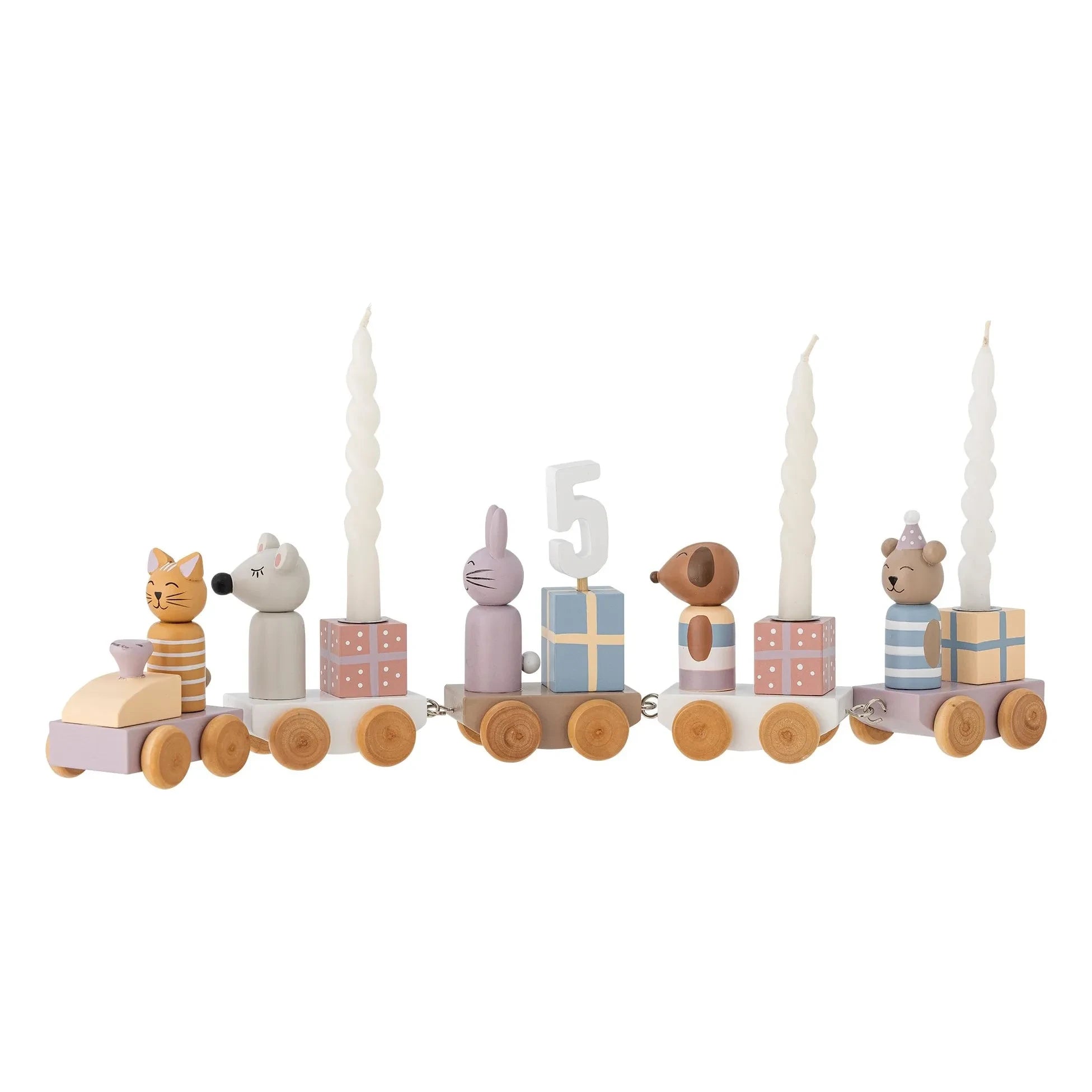 Bloomingville Mini - Junaid Birthday Train | Pink