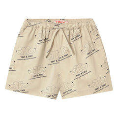 Tinycottons - Tiny & Tiny Twill Shorts | Beige
