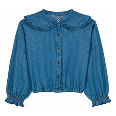 We Are Kids - Clara Denim Blouse | Blue