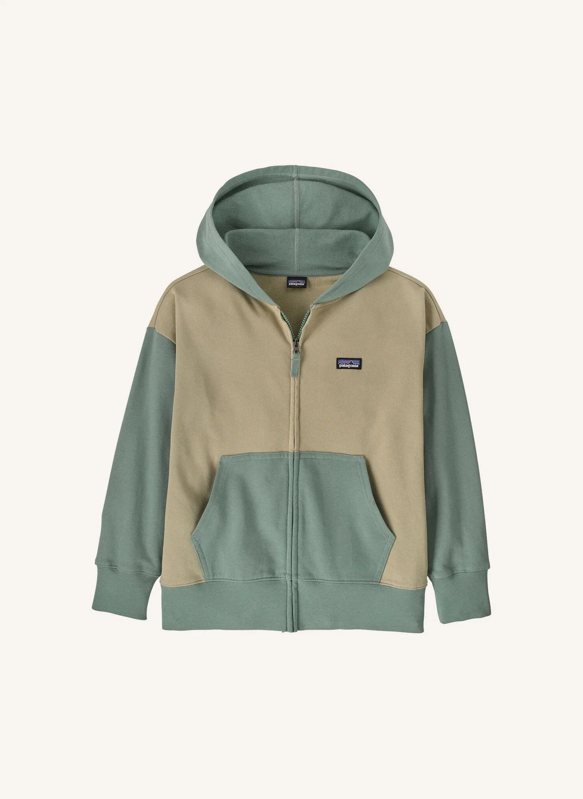 Patagonia - Organik Pamuklu Tam Fermuarlı Sweatshirt | Steel