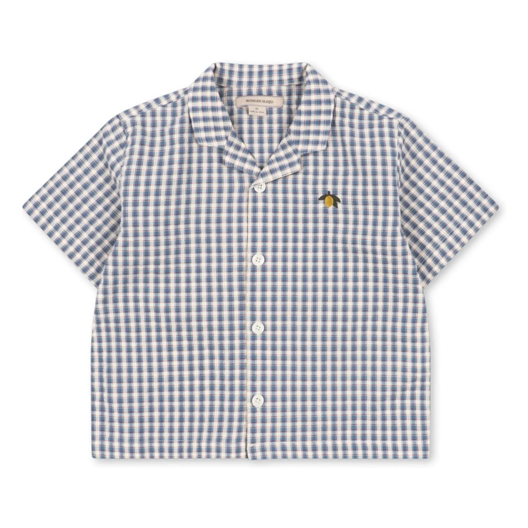 Konges Sløjd - Kim Carreaux organic cotton shirt | Blue