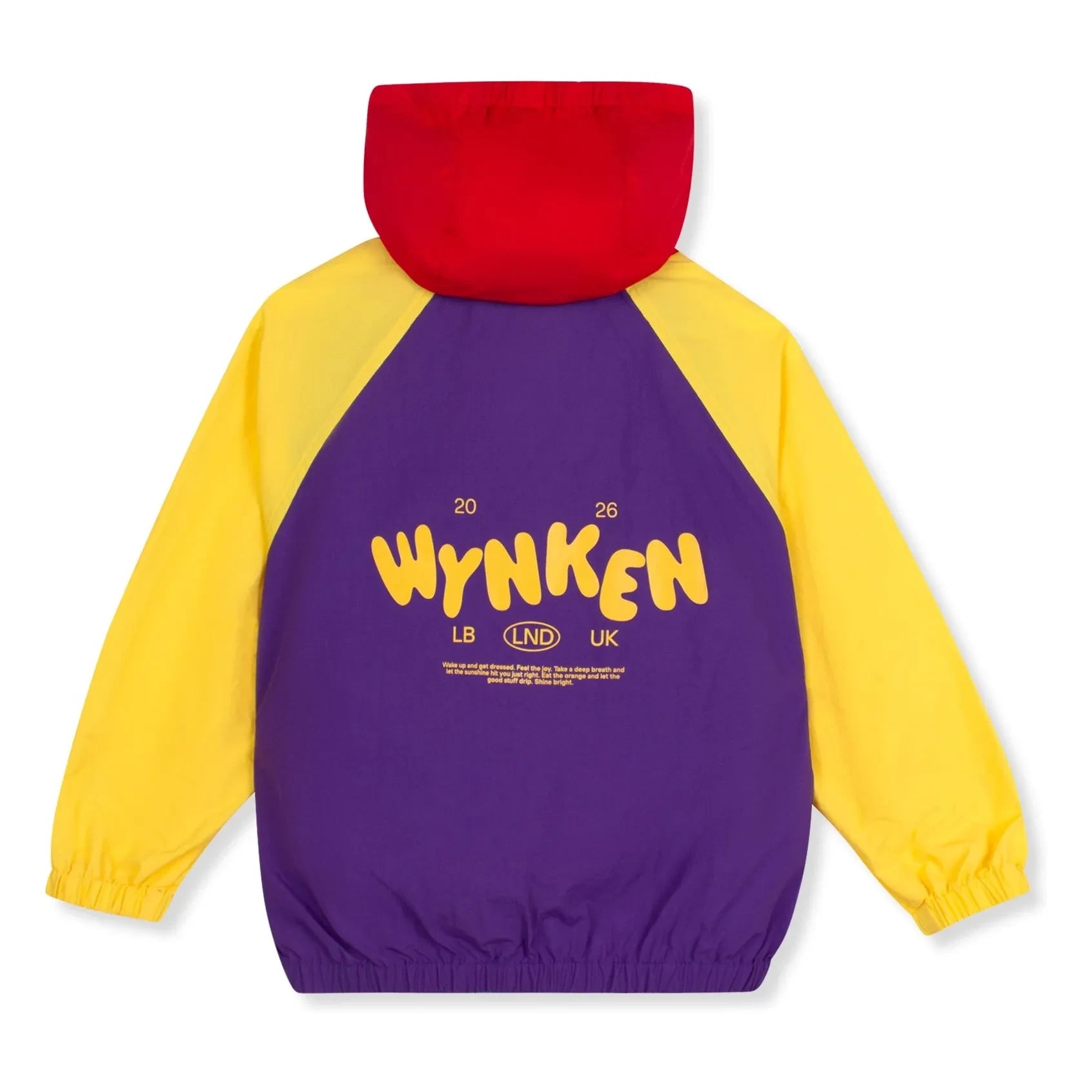 Wynken - Colorblock waterproof jacket | Purple