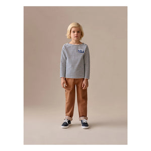 Bonpoint - Striped Baudelaire T-Shirt | Ecru