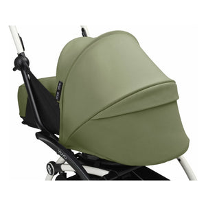 Stokke® - YOYO³ 0+ newborn stroller White chassis | Olive