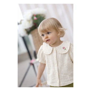 Lililotte - Paloma Blues Organic Cotton Gazlı Beige | Ekru