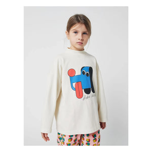 Bobo Choses - Dog Collar T-Shirt Organic Cotton | Ecru