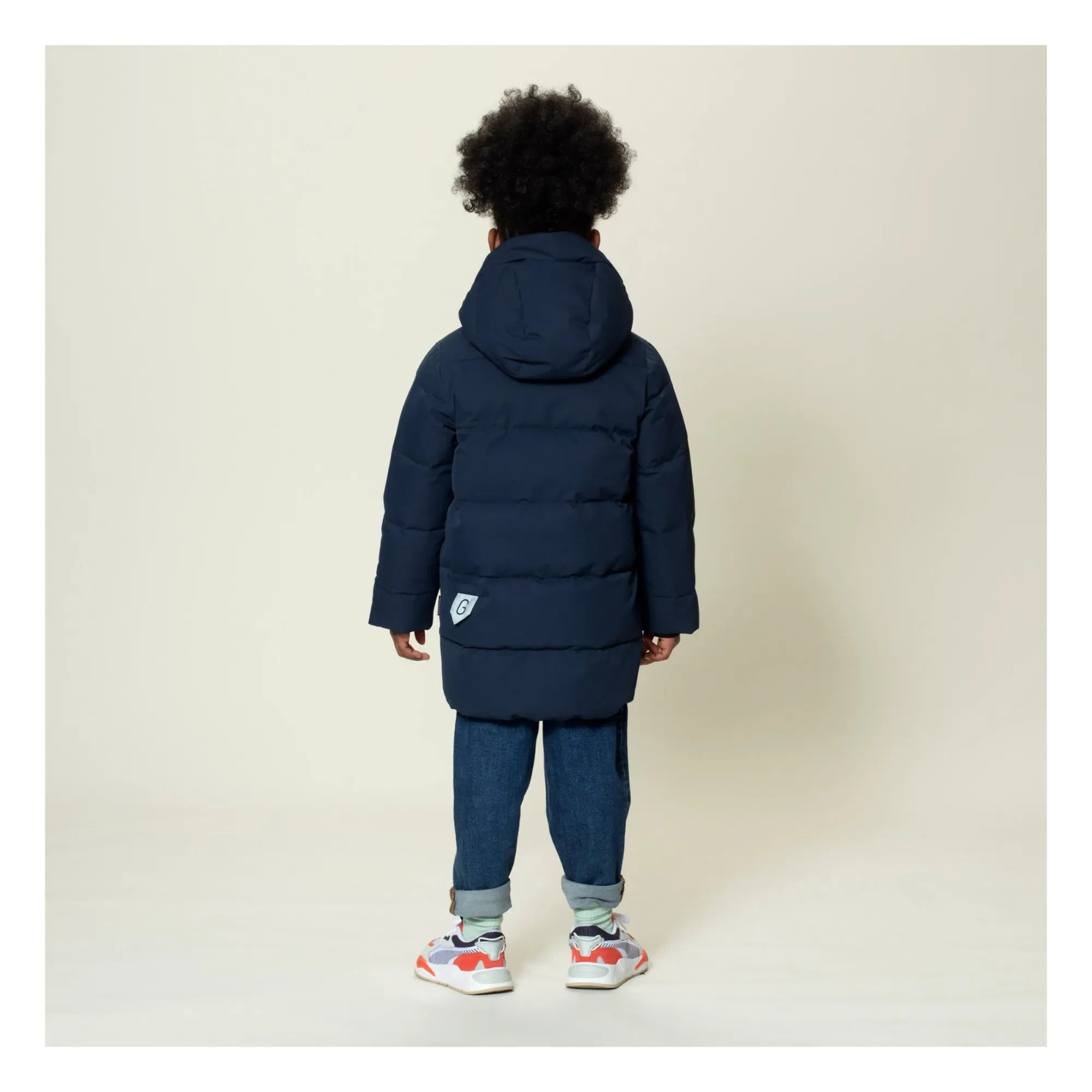 Gosoaky - Tiger Eye Puffer Jacket | Midnight Blue