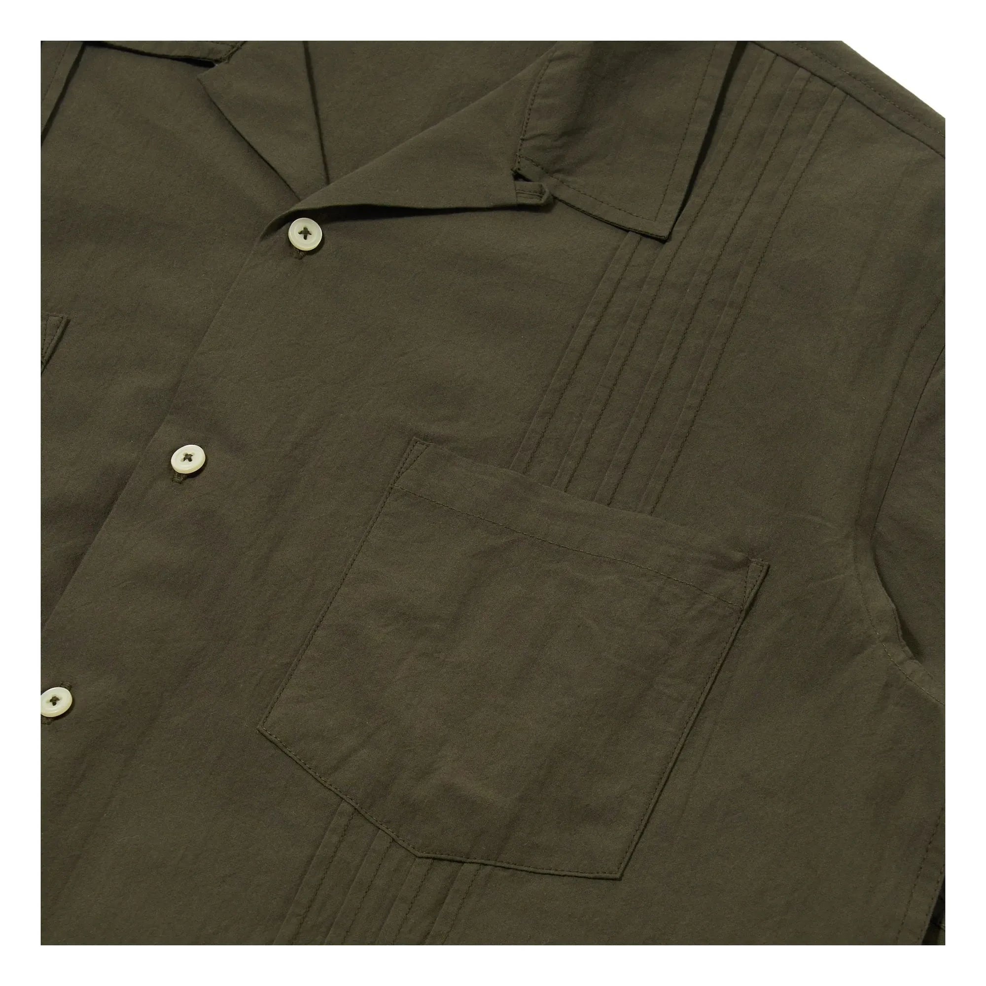 Universal Works - Dwight Cotton Shirt | Khaki