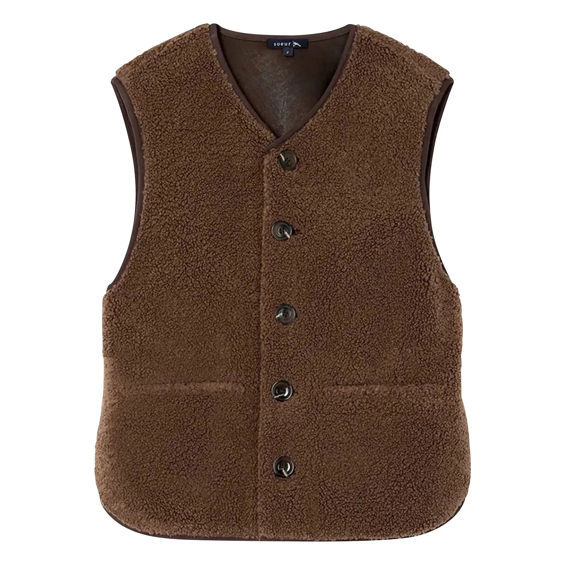 Soeur - Fusil Sherpa Jacket | Brown