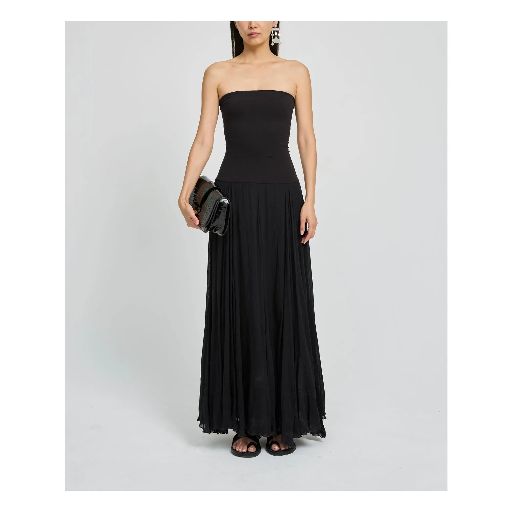 Laurence Bras - Cotton Ballerina Dress | Black