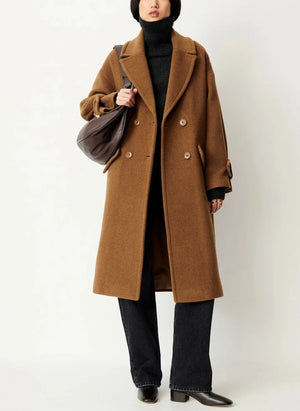 Sessùn - Mia Wool Coat | Camel