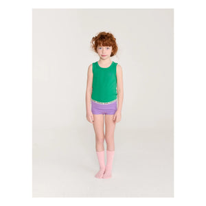 Bobo Choses - Have Fun Face Modal and organic cotton tank top | Green