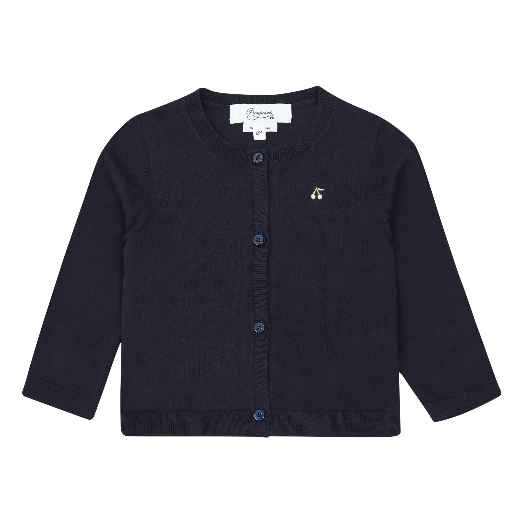 Bonpoint - Navy Blue Cardigan