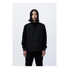 Taion - Quilted Military Vest | Black