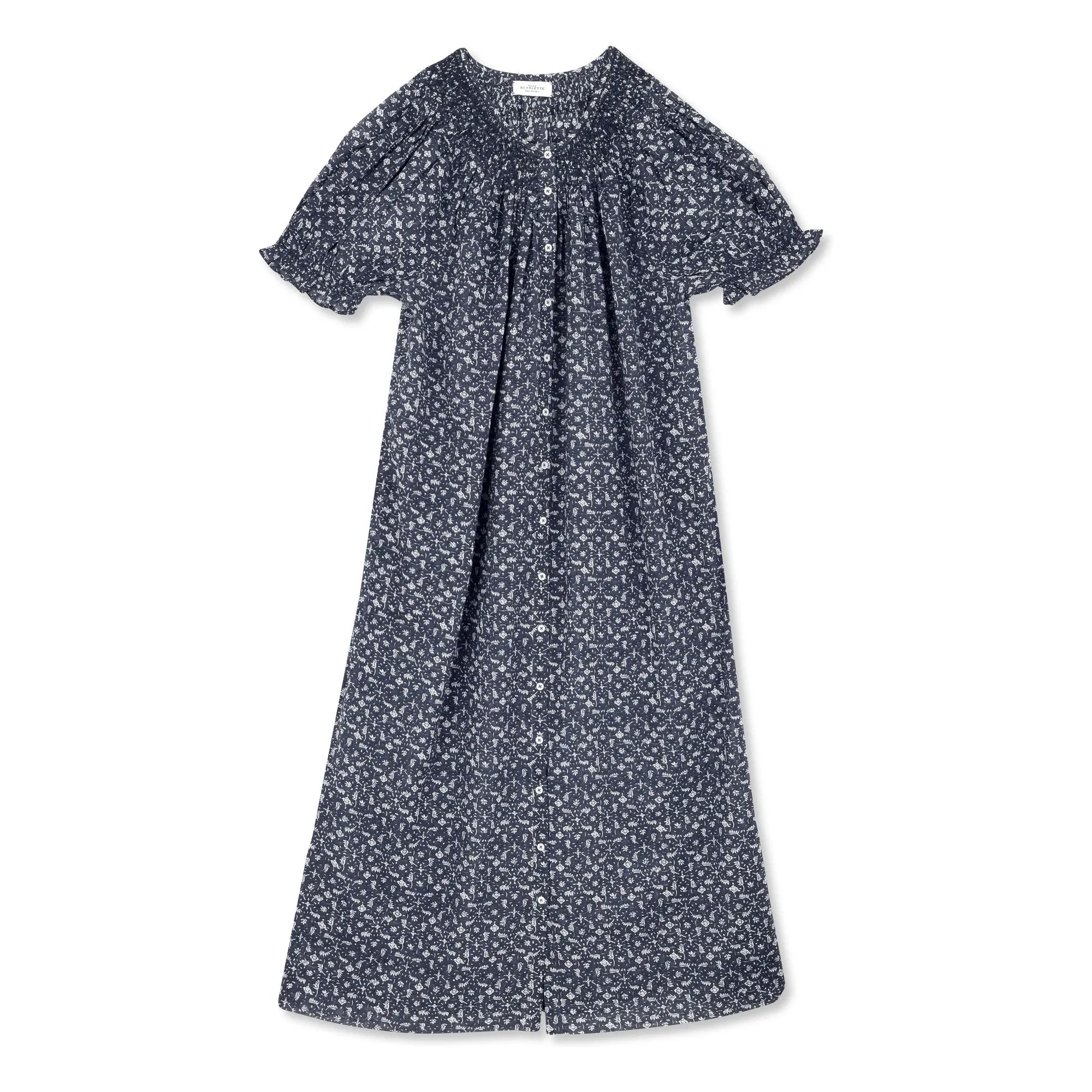 Scarlette Ateliers - Maya Nightgown | Navy Blue