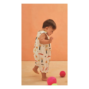 Fabula - Forest Jumpsuit | White