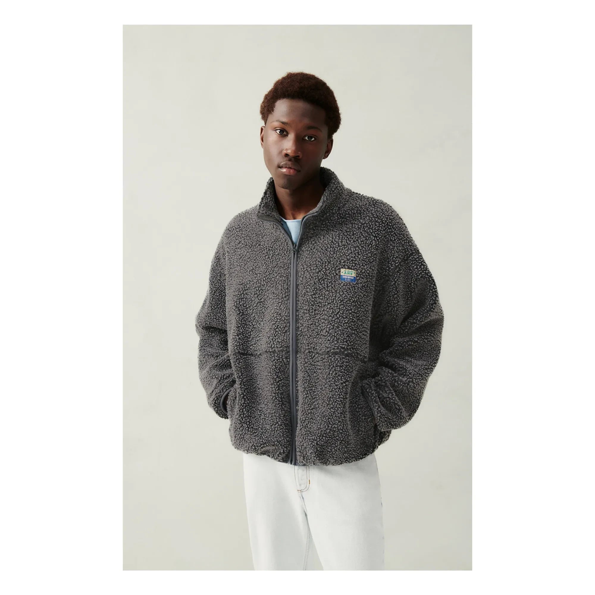 American Vintage - Hoktown Recycled Fiber Jacket | Charcoal Gray