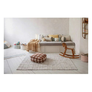 Lorena Canals - Vichy Pouf | Toffee
