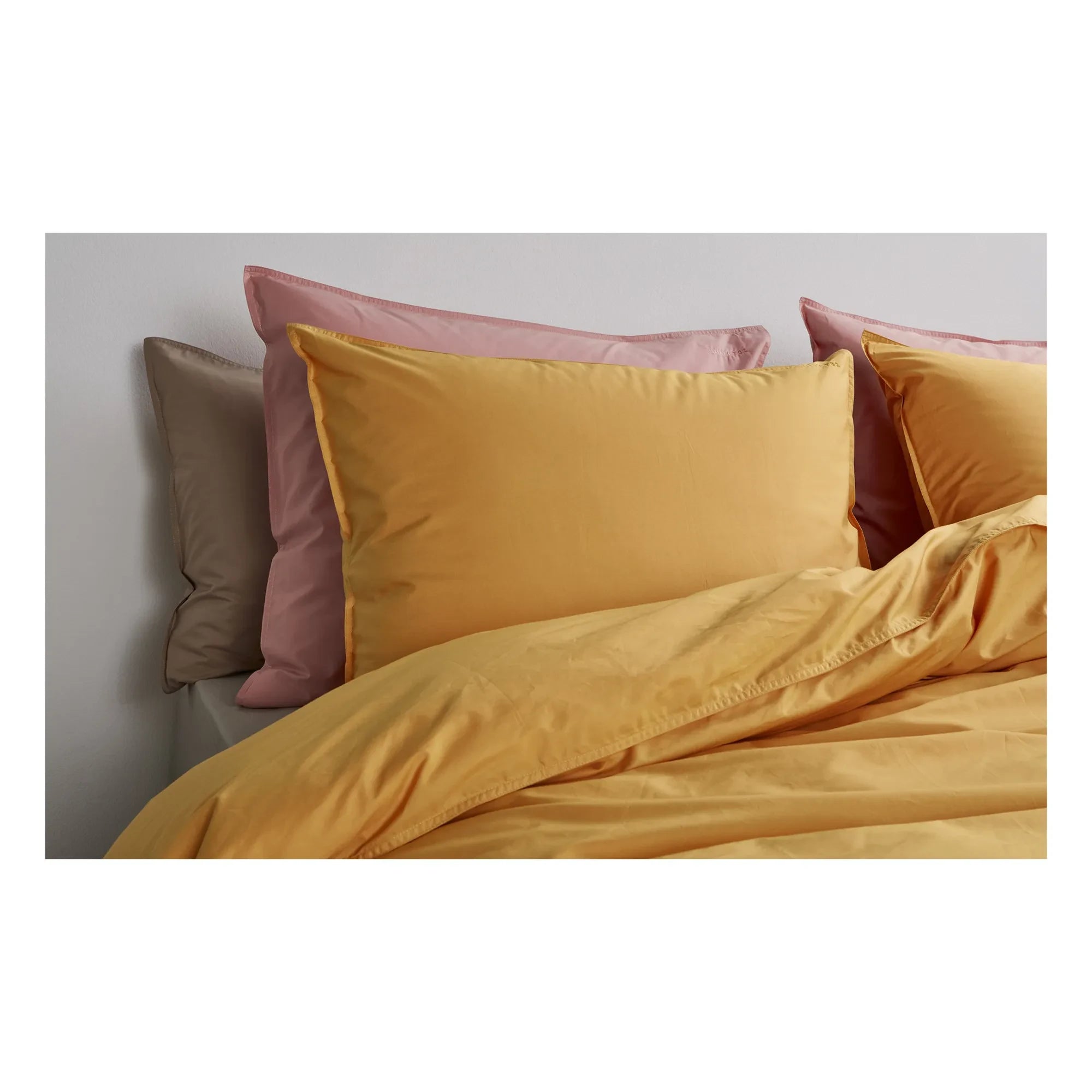 Suite 702 - Organic Percale Duvet Cover | Gold