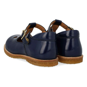 Angulus - Navy Patent Baby Shoes