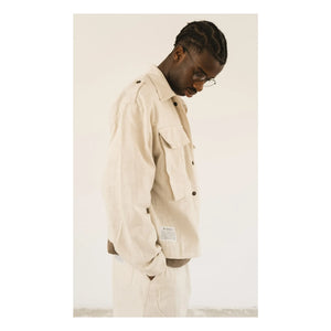 Wooden Store - Askeri overshirt | Krem