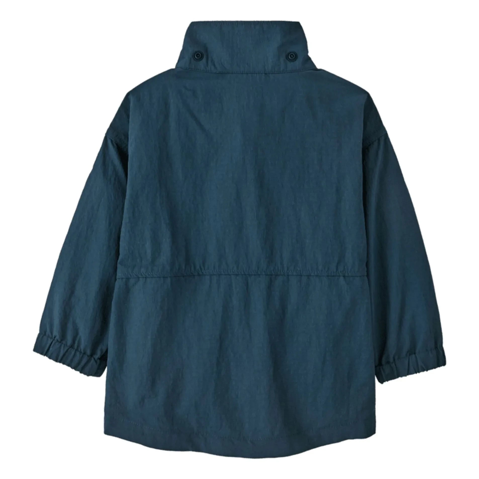 Patagonia - Recycled fiber daily outdoor jacket for babies | Dark blue