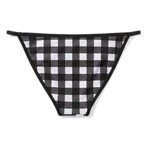 Smallable Woman - Hilda Plaid Swimsuit Bottom | Black