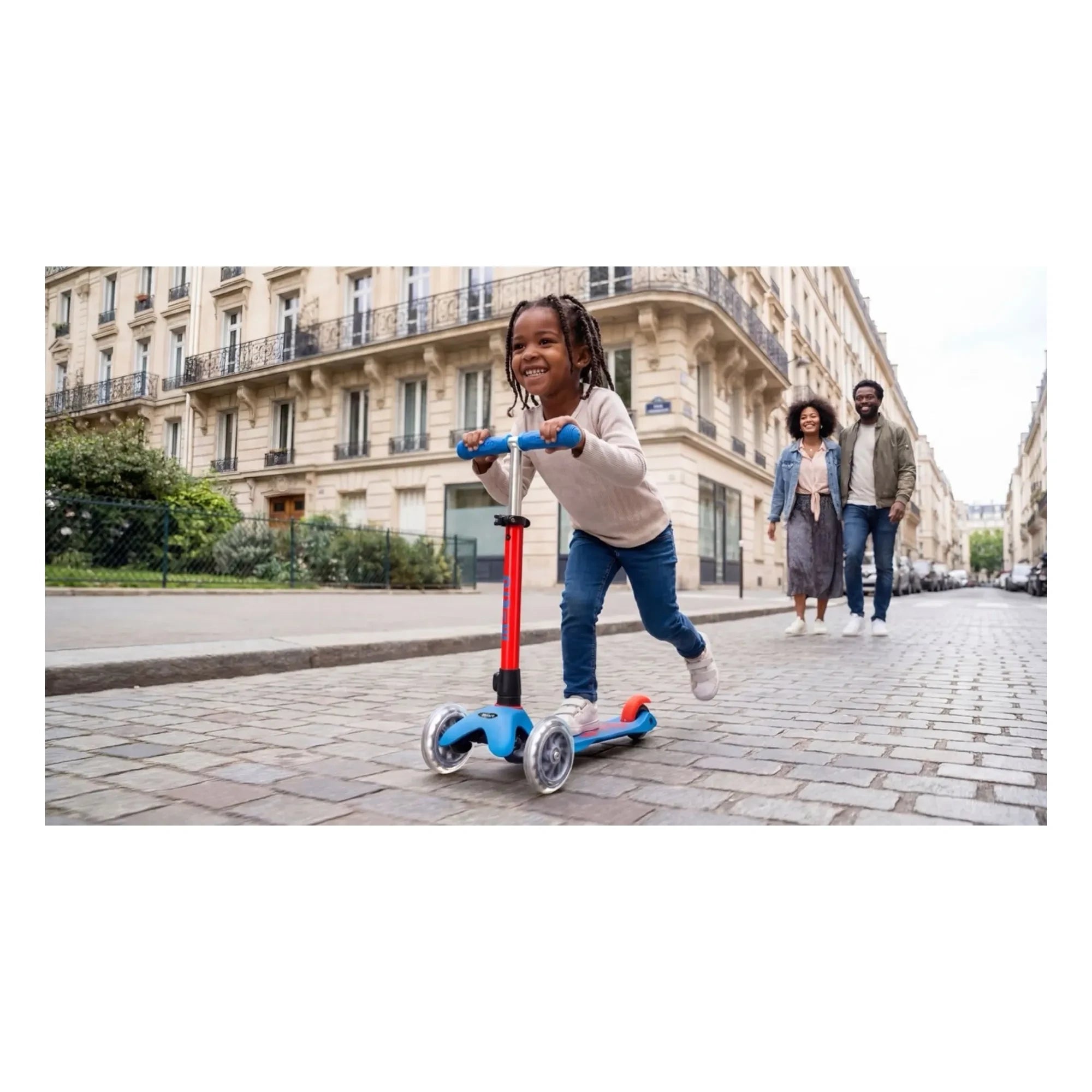 Micro - Mini Neon LED Scooter | Kırmızı
