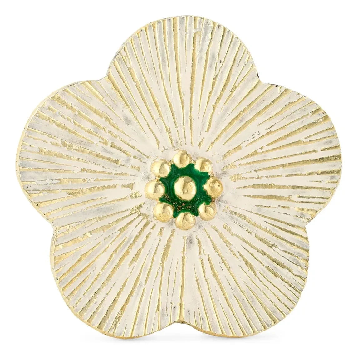 Doing Goods - Faye Flower Plate | Yellow