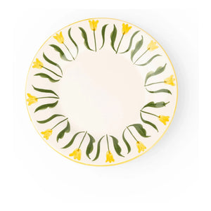 Denise - Fan Fan Plate | Yellow