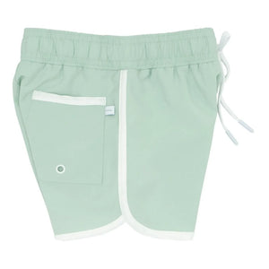 Minnow - Plain Swim Shorts | Green