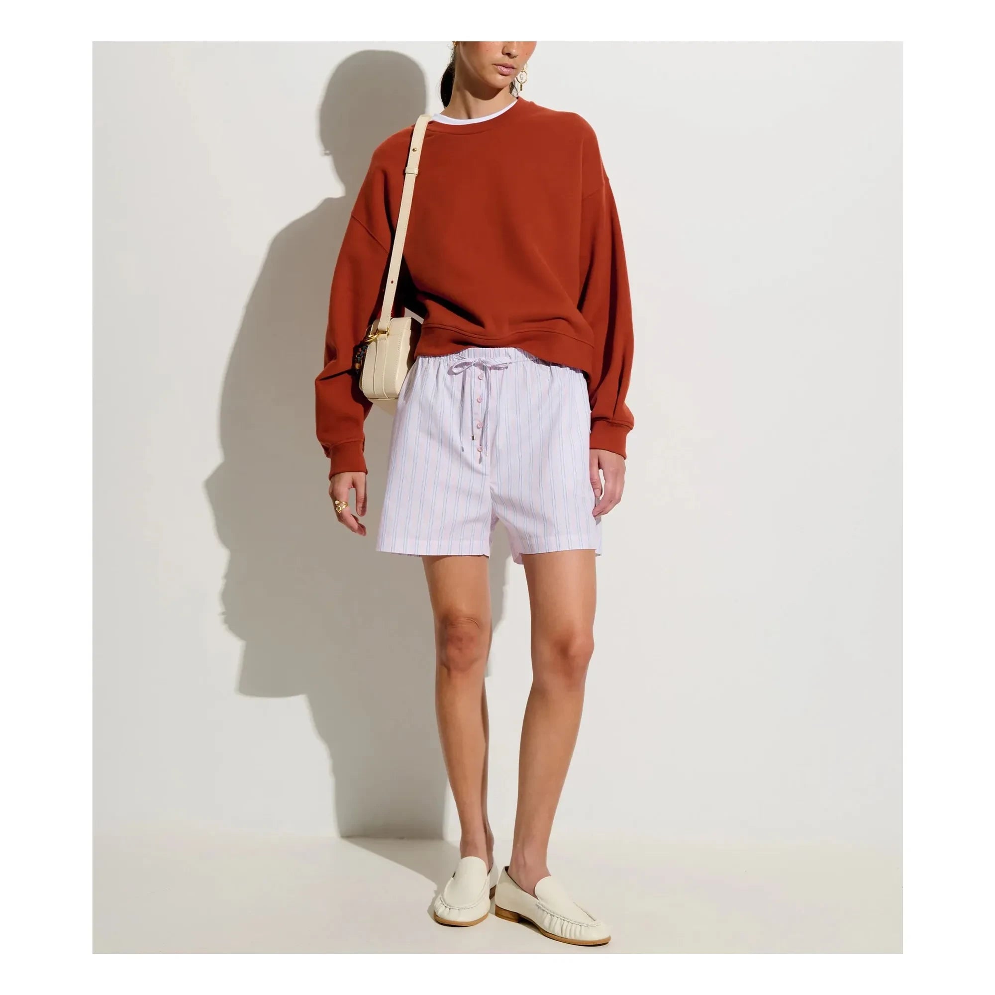 Sessùn - Inea Pamuklu sweatshirt | Kahverengi