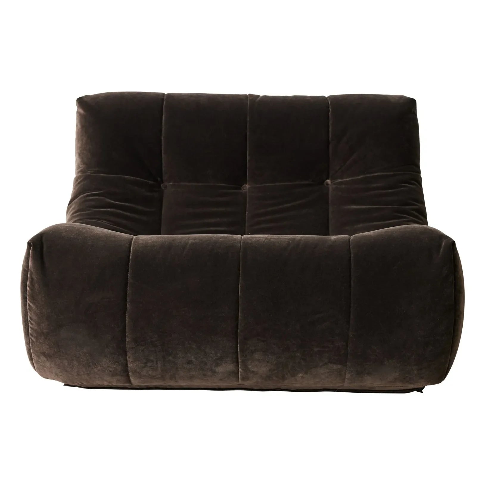 HKliving - Lazy Lounge Chair | Brown