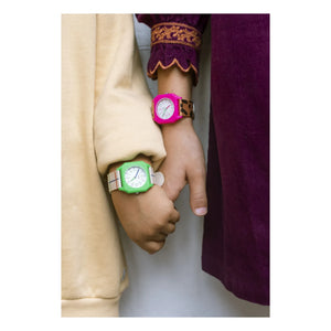 Mini Kyomo - Leopard Watch - Mini Kyomo x Taxi Brousse | Brown