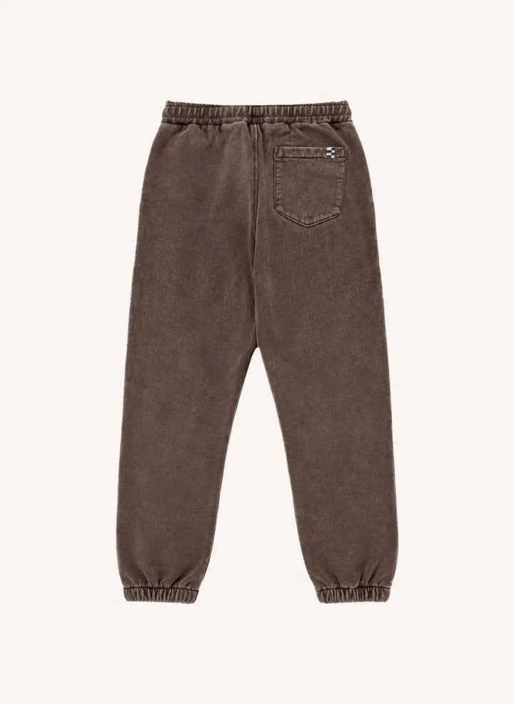 Finger in the nose - Organic Cotton Jogger Pants | Chocolate