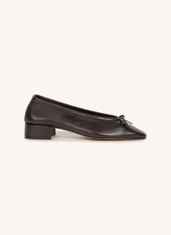 Bobbies - Agata Leather Flats | Brown