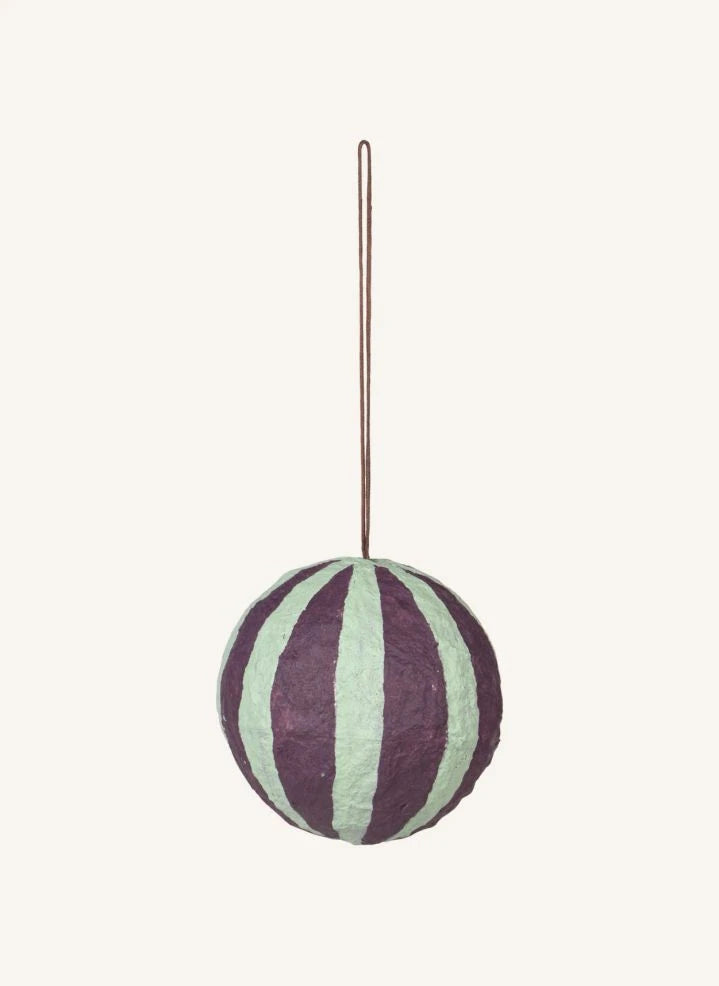 Broste Copenhagen - Cotton Christmas Ornament | Burgundy